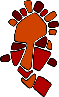 Vibrant Sun with Red and Orange Squares  Energetic Clipart for Every Project