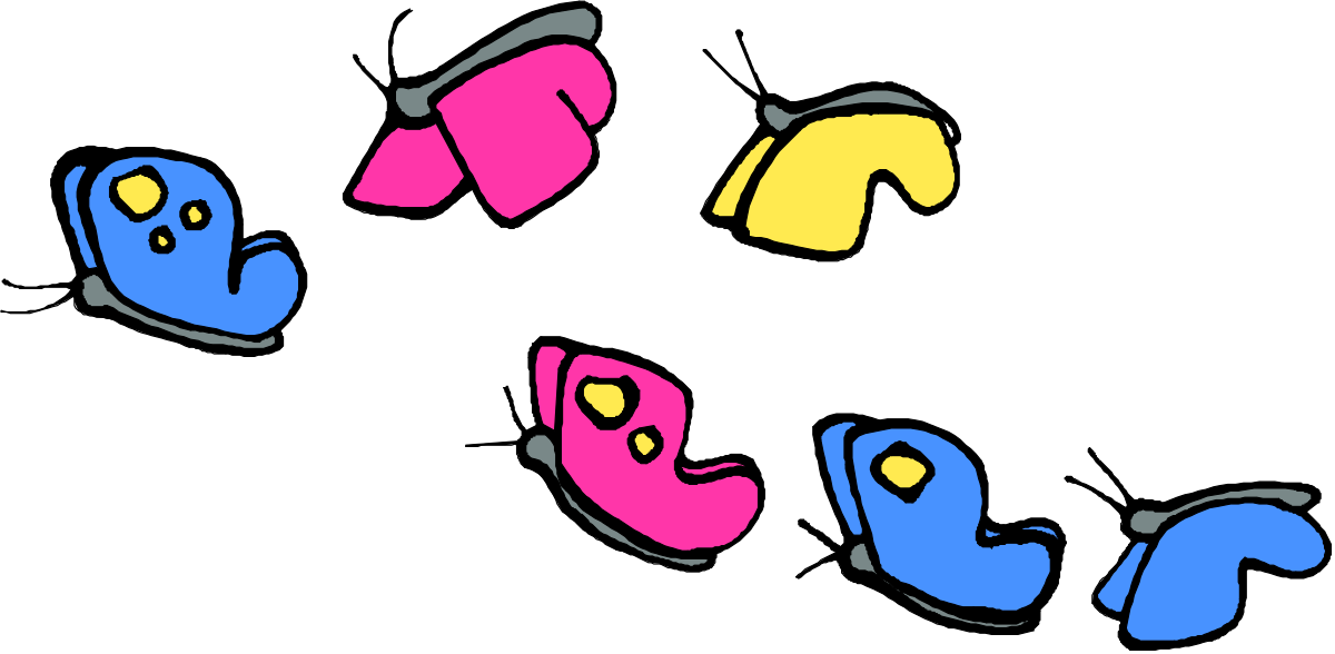 Colorful Flip Flops Clipart for Summer Fun