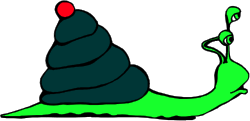 Green Worm with Red Eye Clipart: Vibrant and Playful Illustration