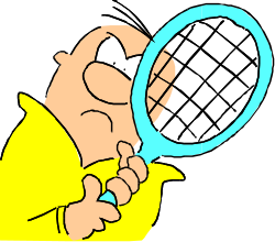 Cartoon Character Magnifying Glass Exploration Clipart