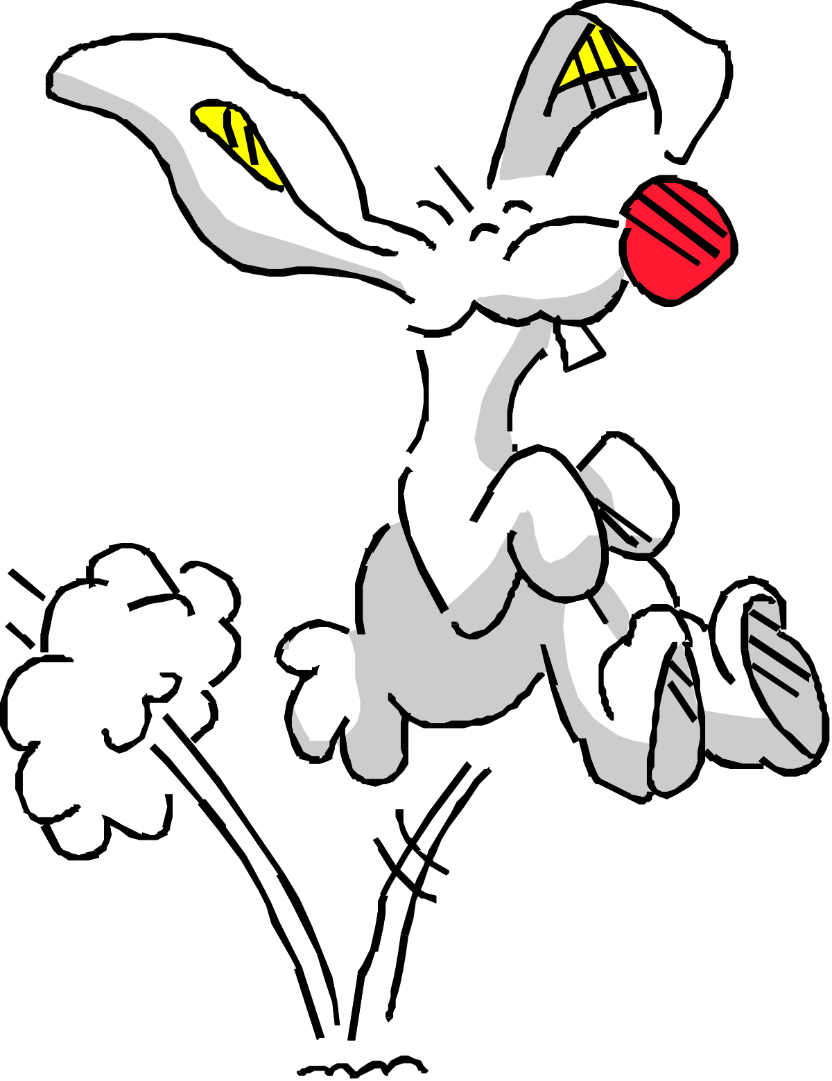 Black and White Cat with Yellow Eyes - Stunning Clipart Collection