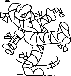 Black Background with White Outline Clipart: Minimalist Design Elements