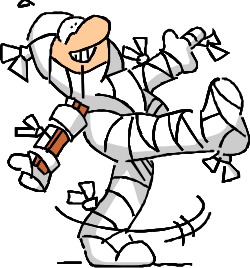 Cartoon Character with Gun Clipart: Fun & Playful Illustrations