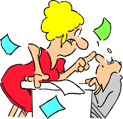 Red Dress Women Fighting Clipart - Dynamic Action Scene