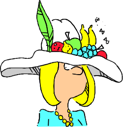 Elegant Woman with Hat and Feather Clipart for Creative Projects