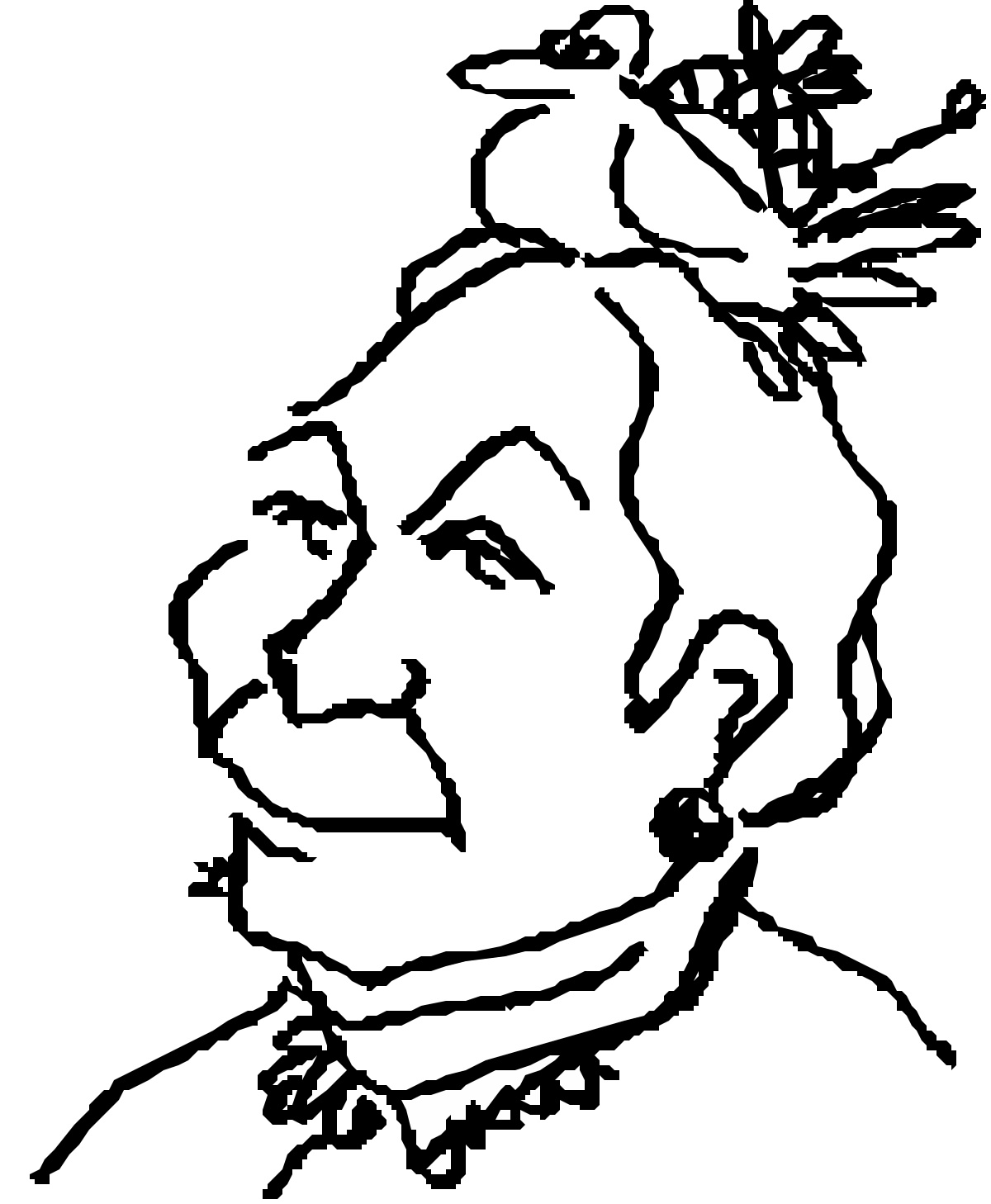 a black and white silhouette of a man clip art png transparent Black and White Silhouette of a Man - Elegant Clipart for Various Projects