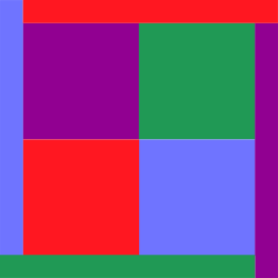 Colorful Square Pixel Pattern Clipart for Vibrant Designs
