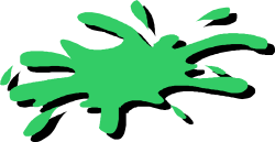 Green Paint Splash Clipart: Vibrant and Dynamic Graphics