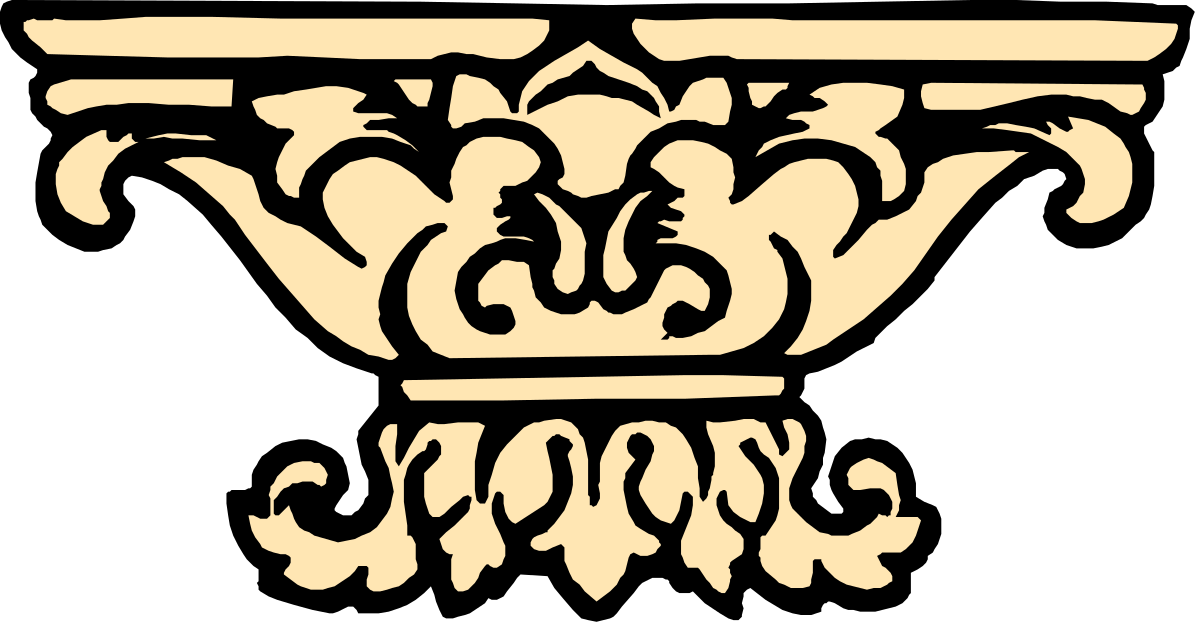 Black and White Crown Clipart - Regal Emblem for Various Designs