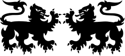 Black Background with Striking White Cat Eyes Clipart