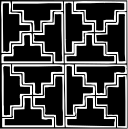 Square Shaped Clipart Set: Four Unique Squares for Creative Projects