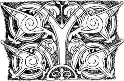 Celtic Wolf Head Vector Art - Stunning Clipart for All Your Creative Needs