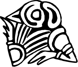 Skull Clipart: Striking Black and White Skull Illustration