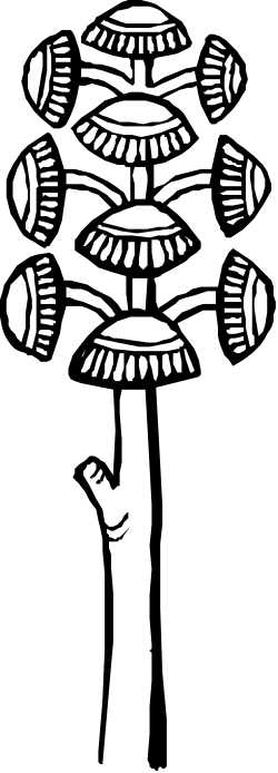 Skull Clipart: Monochrome Skeleton Design for Creative Projects