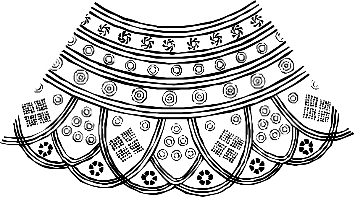 a black and white illustration of a woman ' s face clip art png transparent Black and White Woman's Face Illustration - Elegant Clipart for Your Creative Projects