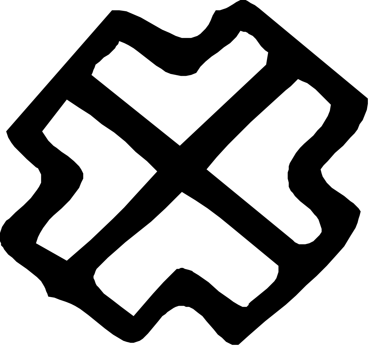 X Logo Clipart for Versatile Branding and Creative Projects