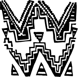 Black and White Logo with 'Clipart' Text
