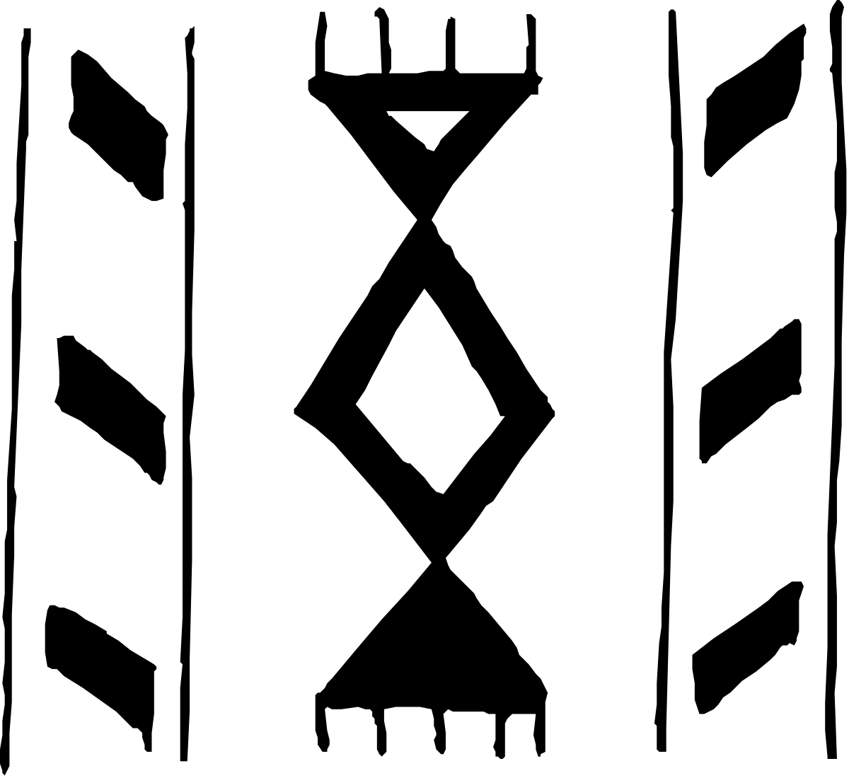 Diamond Clipart in Black and White - Elegant Symbol of Luxury