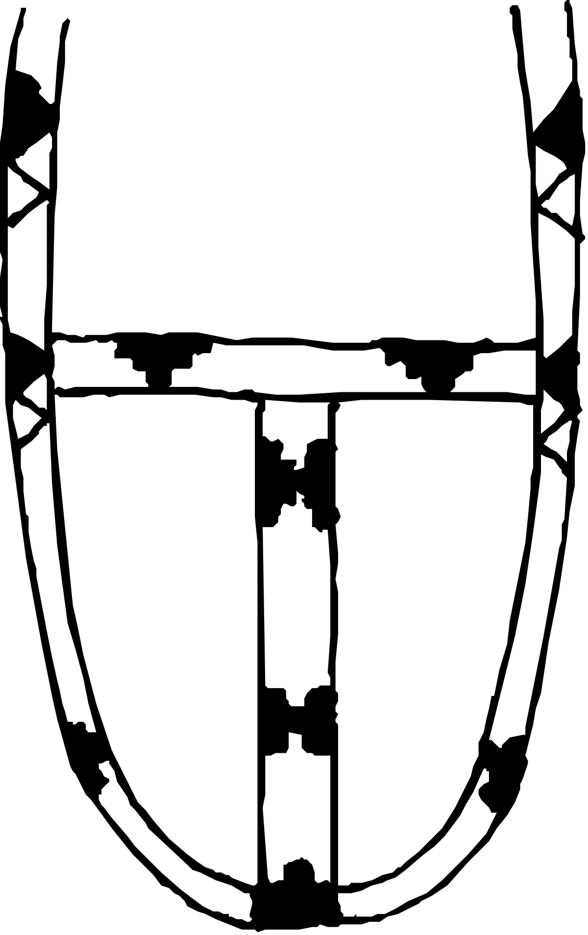 Drum Head Clipart with White Outline for Creative Projects
