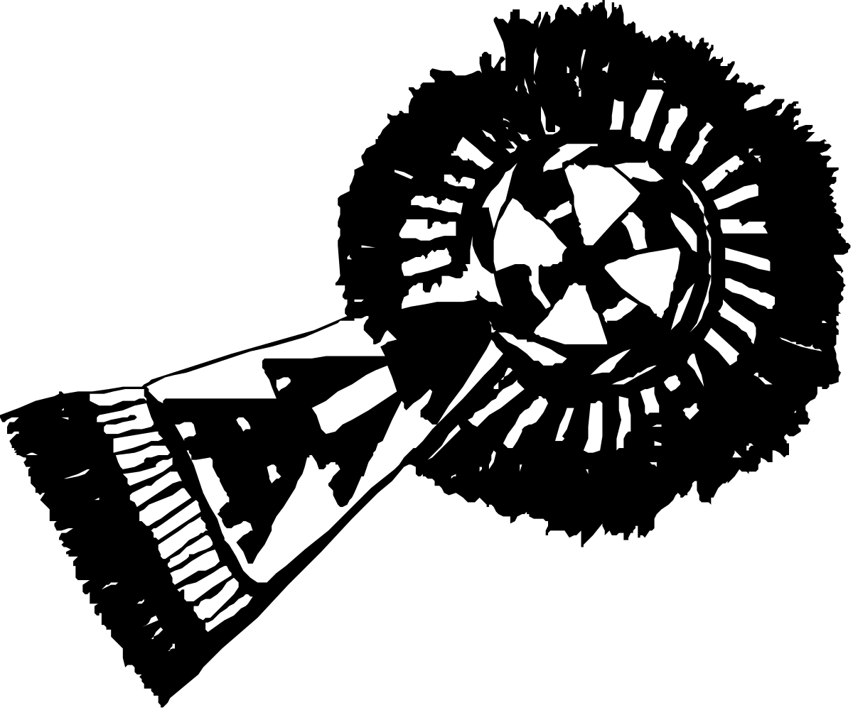 Broken Light Bulb Clipart - Black and White Illustration for Creative Projects
