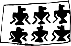 Black and White Silhouette of Group of People - Clipart Collection