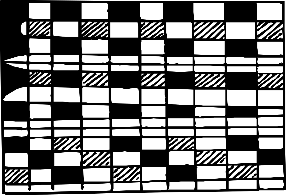a black and white checkered pattern clip art png transparent Black and White Checkered Pattern Clipart for Creative Projects