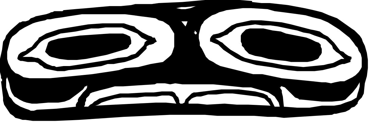 Black and White Face Clipart - Minimalist Line Art Portraits