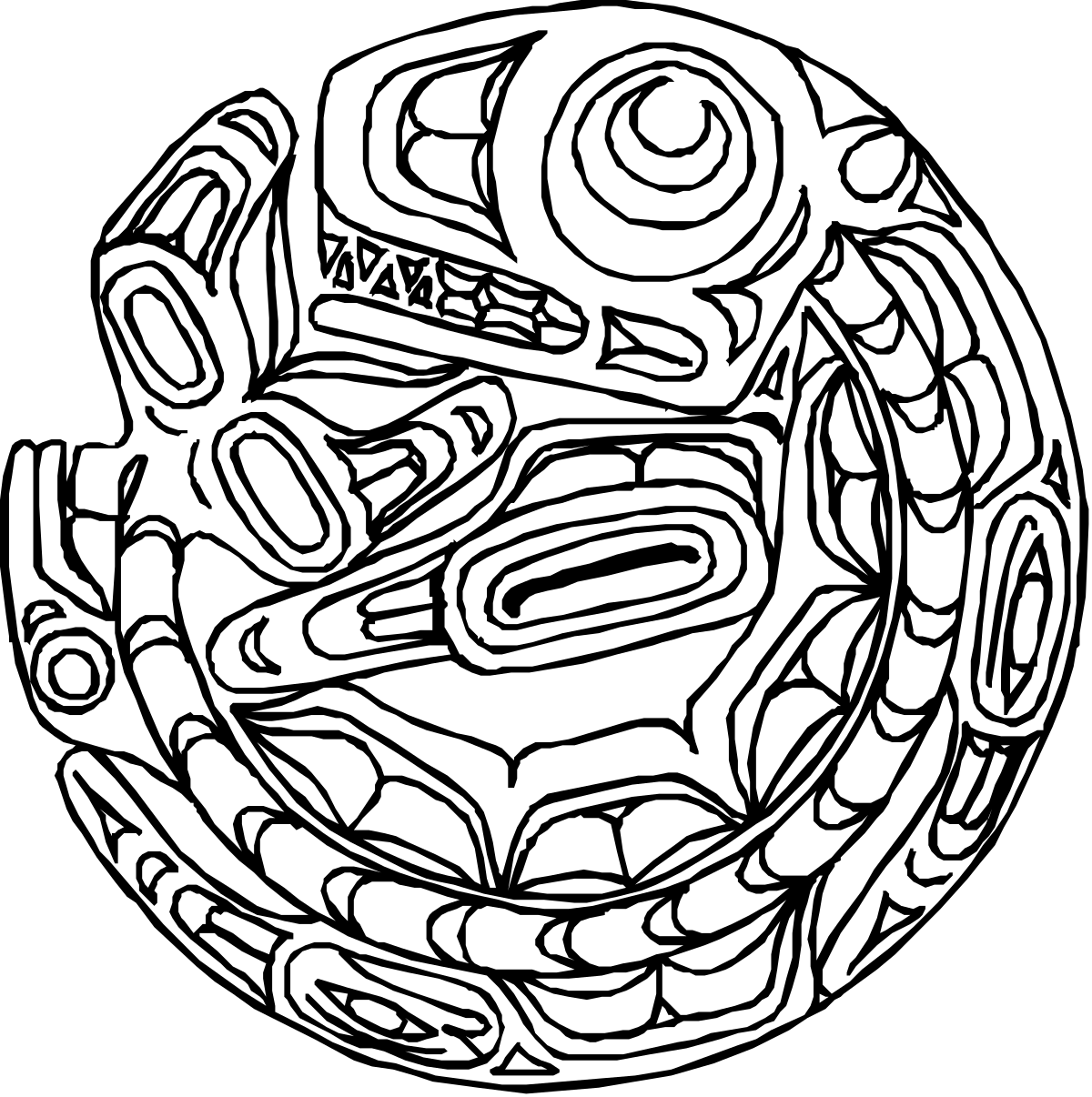 a circular drawing of a circular object clip art png transparent Circular Object Clipart: Stunning Round Designs for Your Creative Projects