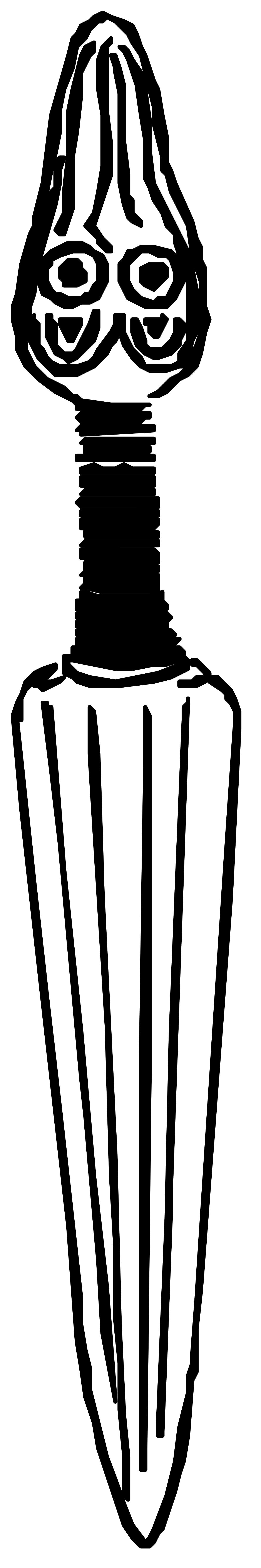 Face Clipart: Stunning Black and White Portraits
