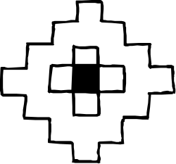 Black and White Cross Clipart for Versatile Uses