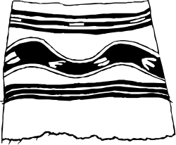 Black and White Striped Shirt Clipart for Stylish Designs