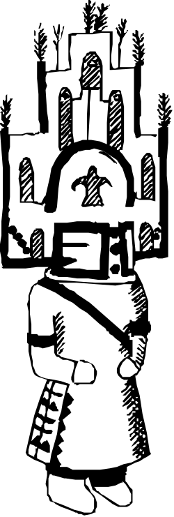 Black and White Man with Hat Clipart for Versatile Uses