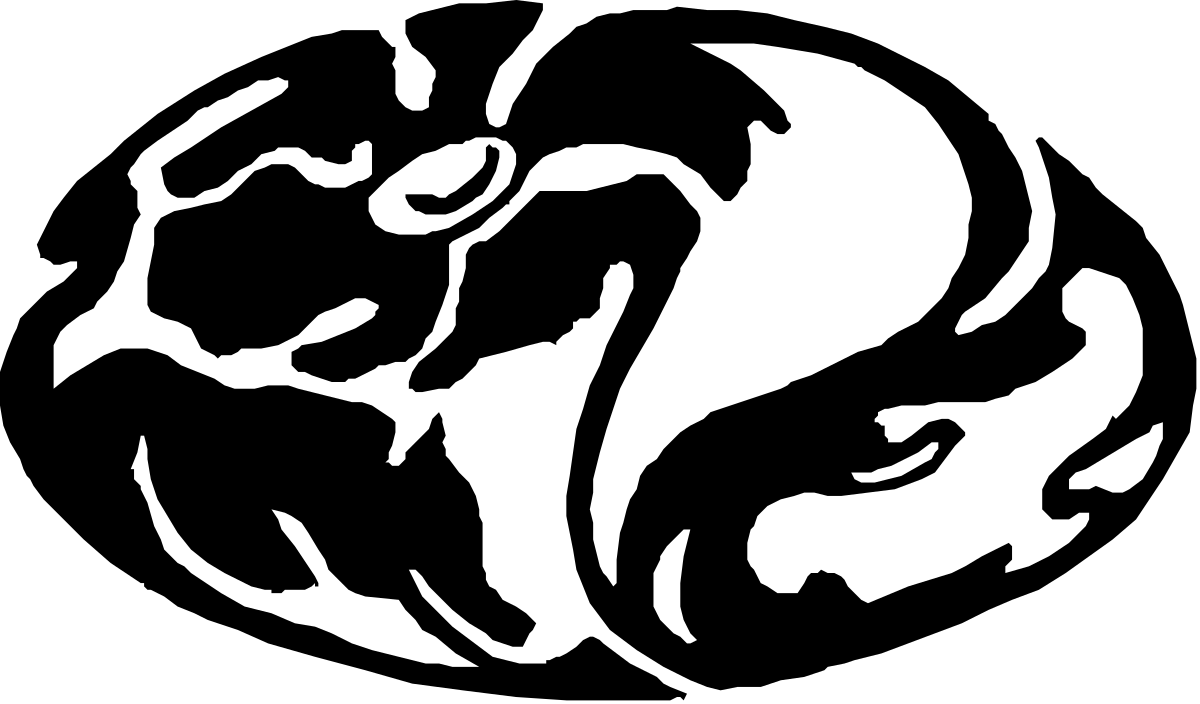 Bear Silhouette Clipart - Black and White Design