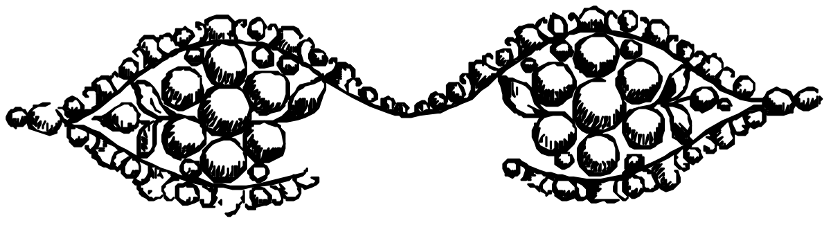 Black and White Beard Man Clipart - Elegant Character Illustration