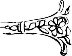 Black and White Hawaii Map Clipart for Creative Projects
