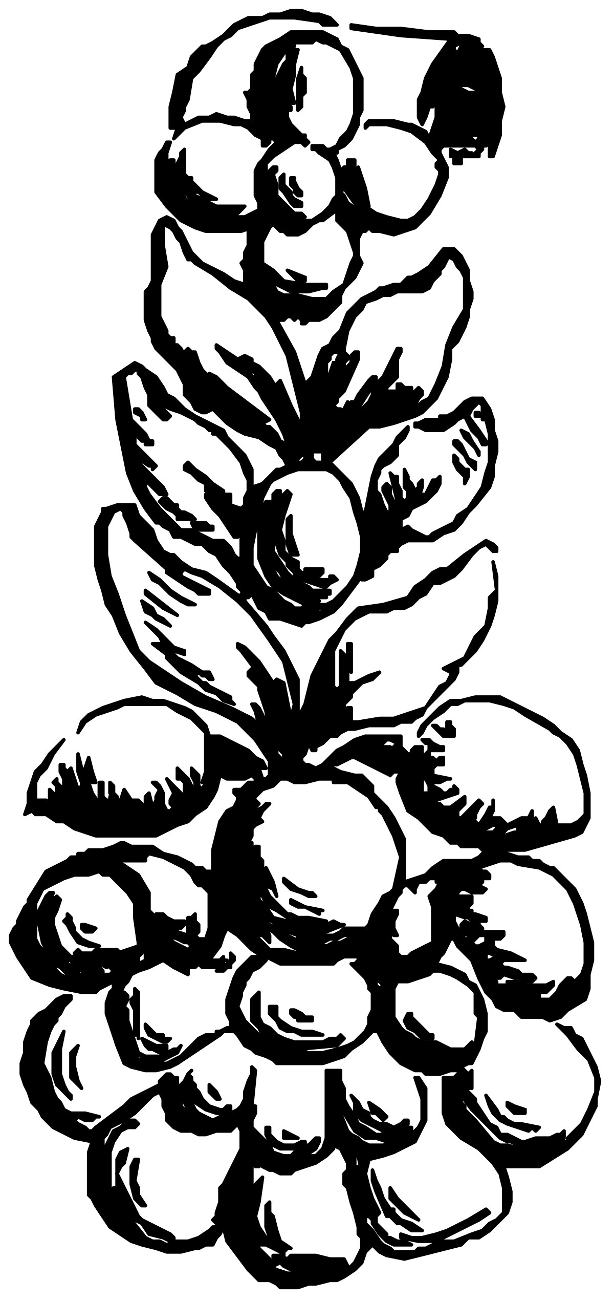 a black and white image of a tree clip art png transparent Tree Clipart: Elegant Black and White Designs for Your Projects