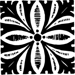 Star Clipart - Black and White Minimalist Design