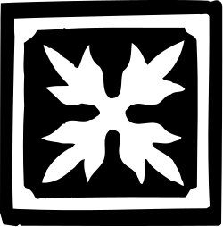 Nose Art with Four Leaf Center Design - Unique Clipart Collection