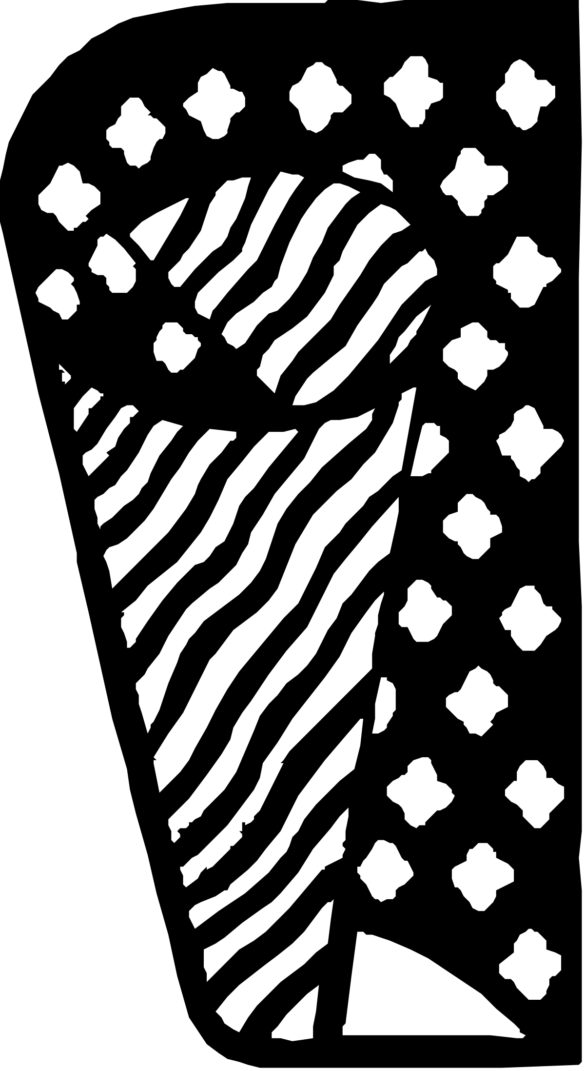 Zebra Print Clouds and Stars Clipart - Unique Graphic Elements