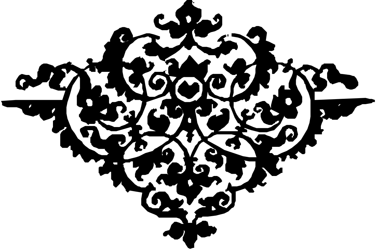 Heart Pattern Clipart - Elegant Heart Design for Various Uses