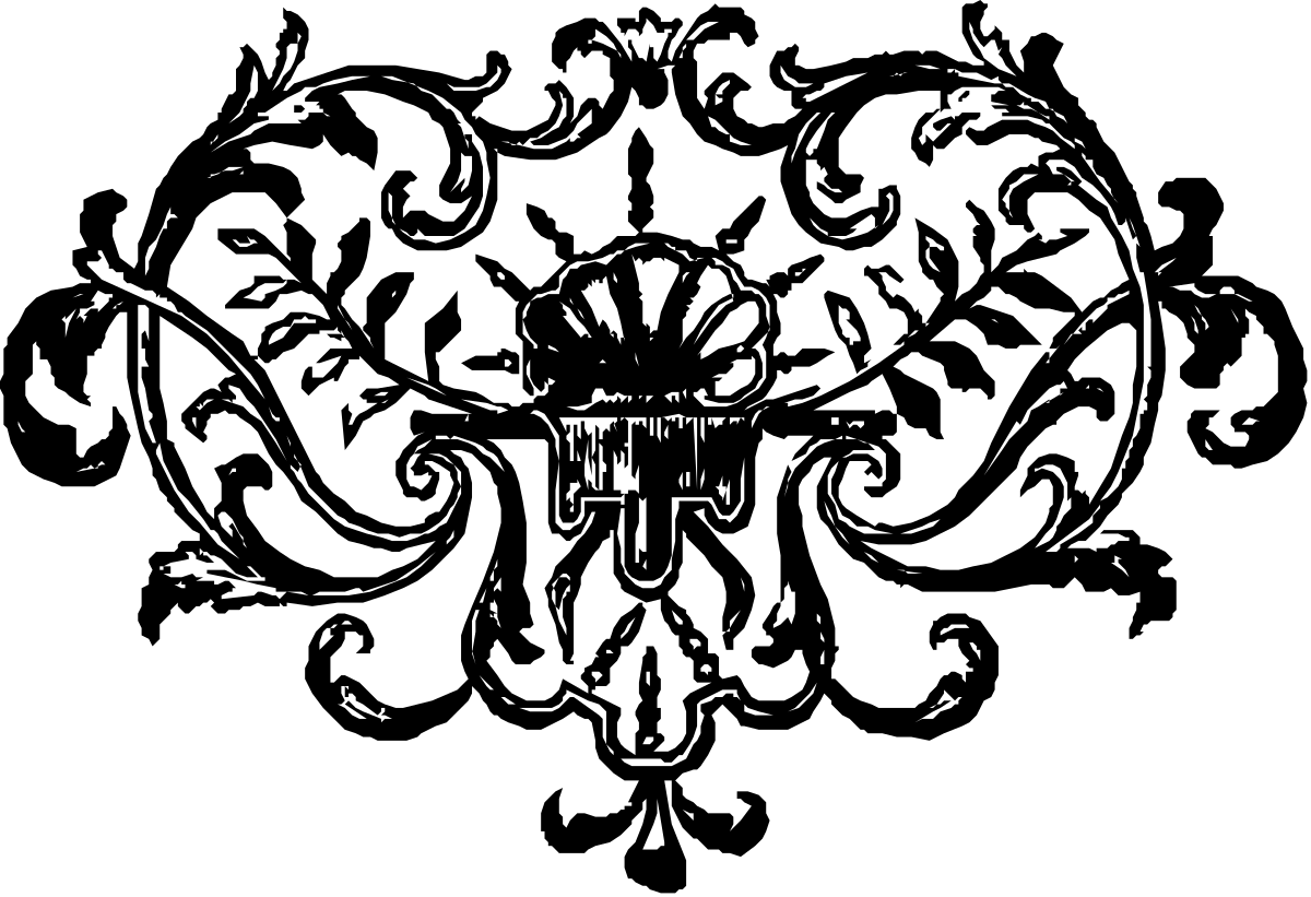 Black and White Skull Clipart Featuring a Large Skull Design