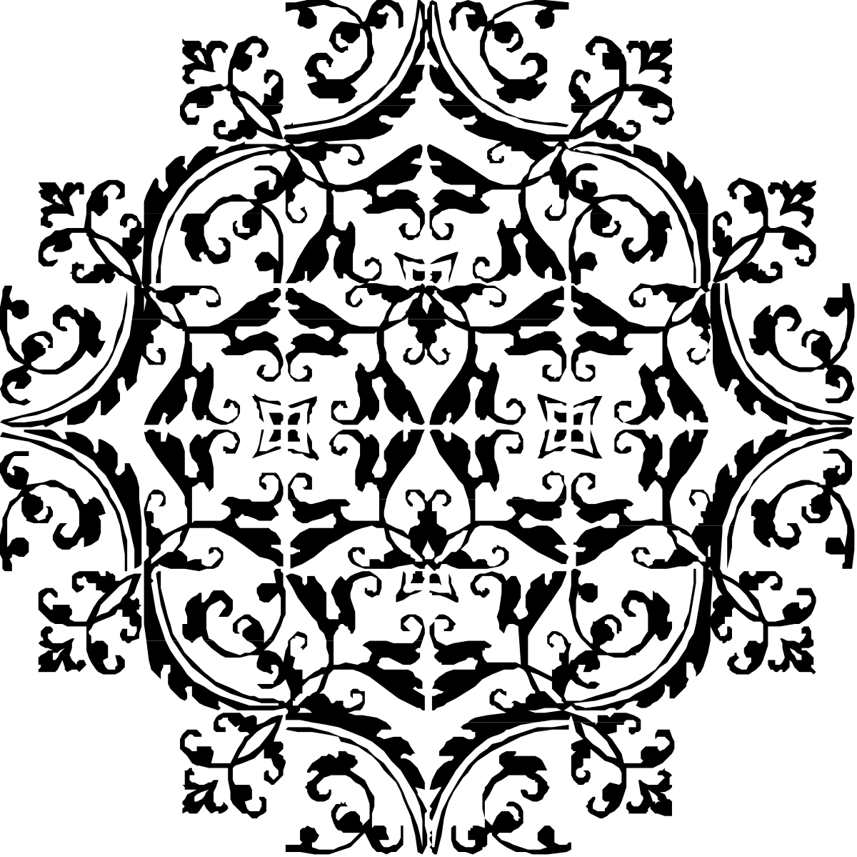 Black and White Cross Clipart - Versatile Religious Symbol for Your Designs