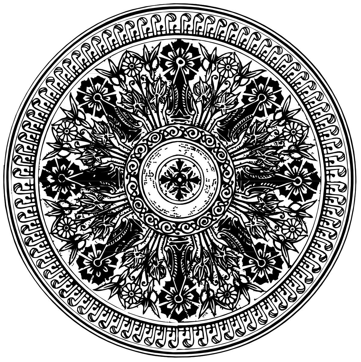 Circular Patterns Clipart: Stunning Circular Design Elements