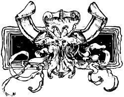 Skull Clipart: Striking Black and White Illustration for Unique Designs
