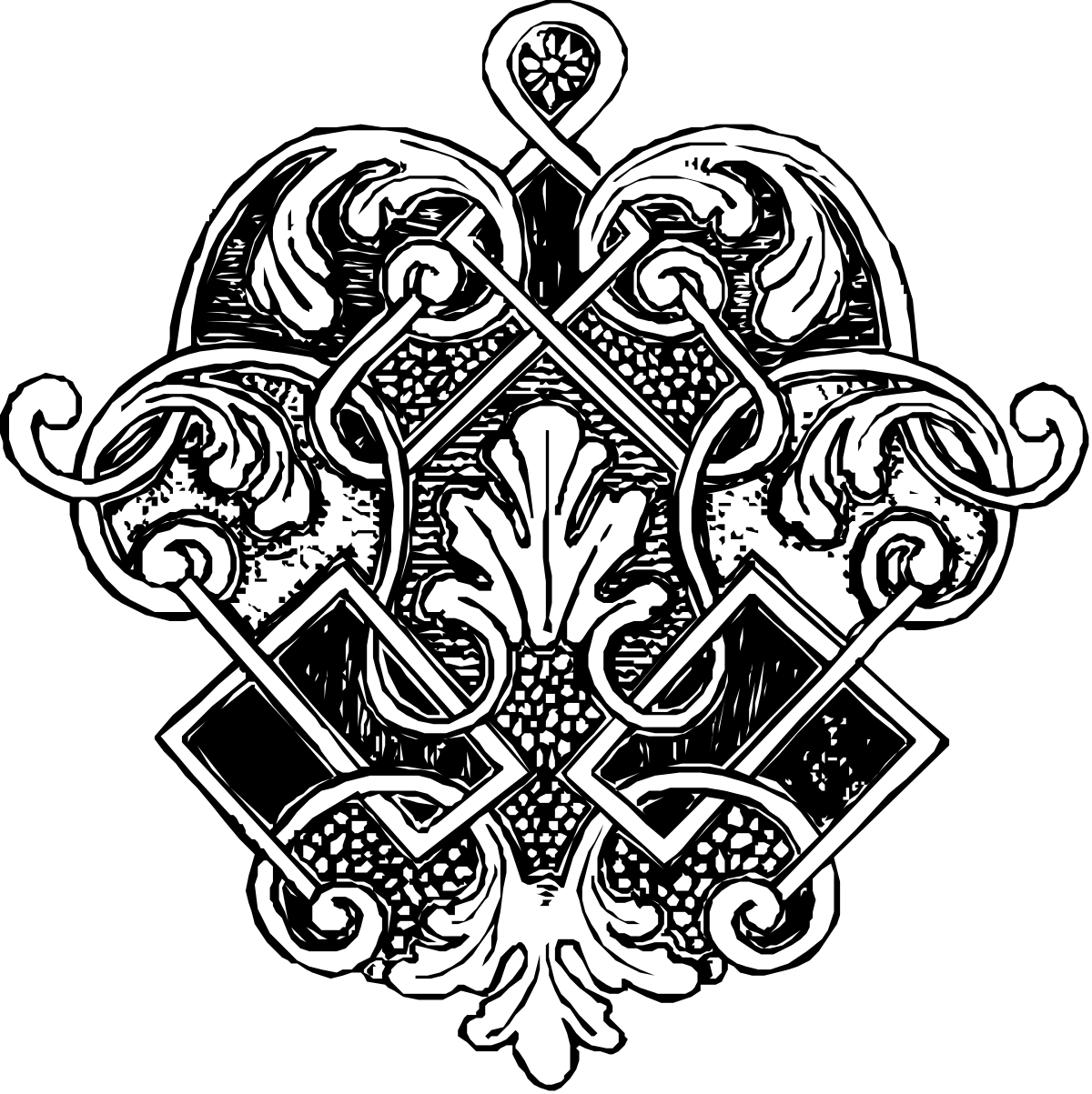 Heart Clipart: Stunning Black and White Illustrations for Your Projects