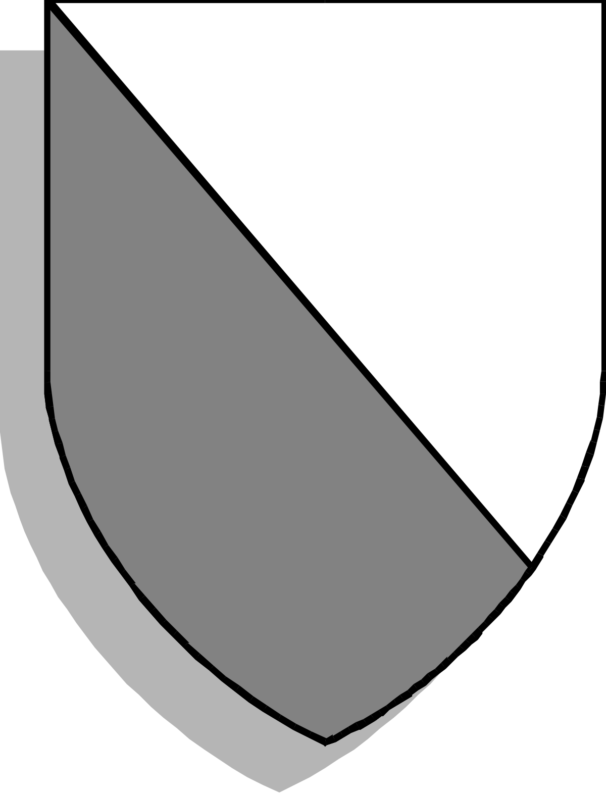 Shield Clipart on White Background - Perfect for Illustrations