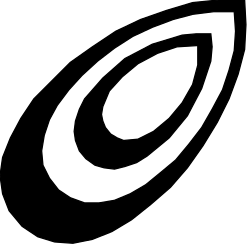 White Logo on Black Background Clipart for Stunning Visuals