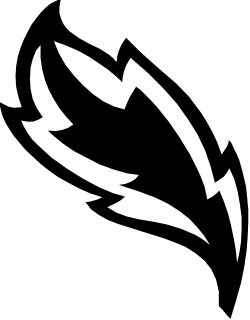 Elegant White Feather on Black Background Clipart