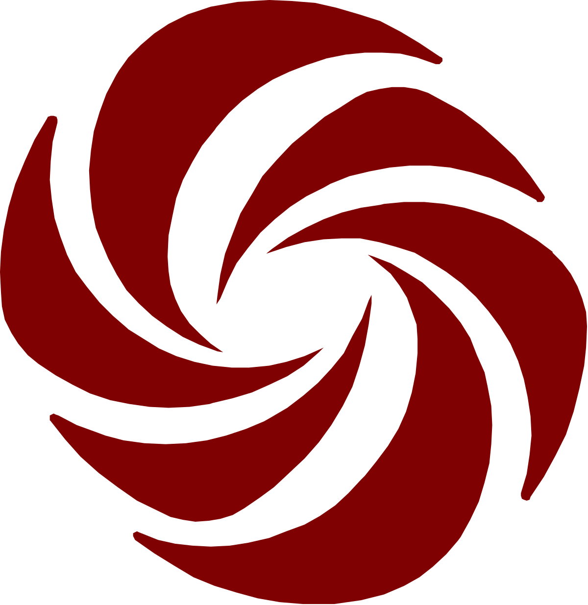 a red and black swirl logo clip art png transparent Red and Black Swirl Logo Clipart for Modern Branding