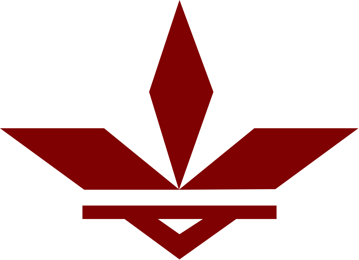 Red Marijuana Leaf Clipart with White Outline - Vibrant Cannabis Icon